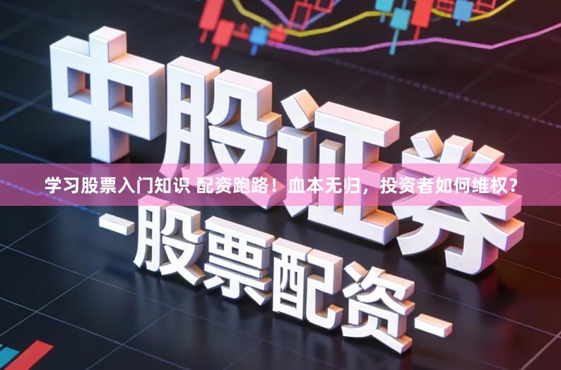 学习股票入门知识 配资跑路！血本无归，投资者如何维权？