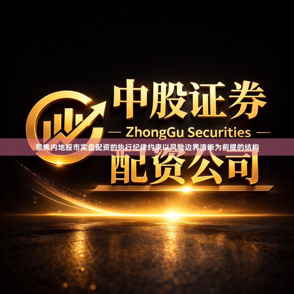 聚焦内地股市实盘配资的执行纪律约束以风险边界清晰为前提的结构